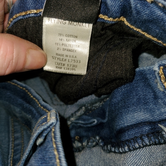 Ladies Flying Monkey Jeans - Size 27 - Picture 6 of 6
